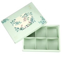 Stock en papier cartonné blanc Muffin Mousse Pâtisserie Macaron Buns Mooncake Dessert service à thé boîte cadeau de luxe