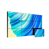 Écran publicitaire LCD 4K Full HD 55 pouces avec contrôleur de mur vidéo et panneau Android pour affichage vidéo mural