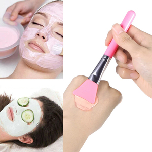Juego De brochas De maquillaje De silicona amarilla Rosa Beiqili, sombra De ojos, delineador De cejas, brocha De <span class=keywords><strong>labios</strong></span> para corrector facial, herramienta cosmética De Brochas - Product Image 6