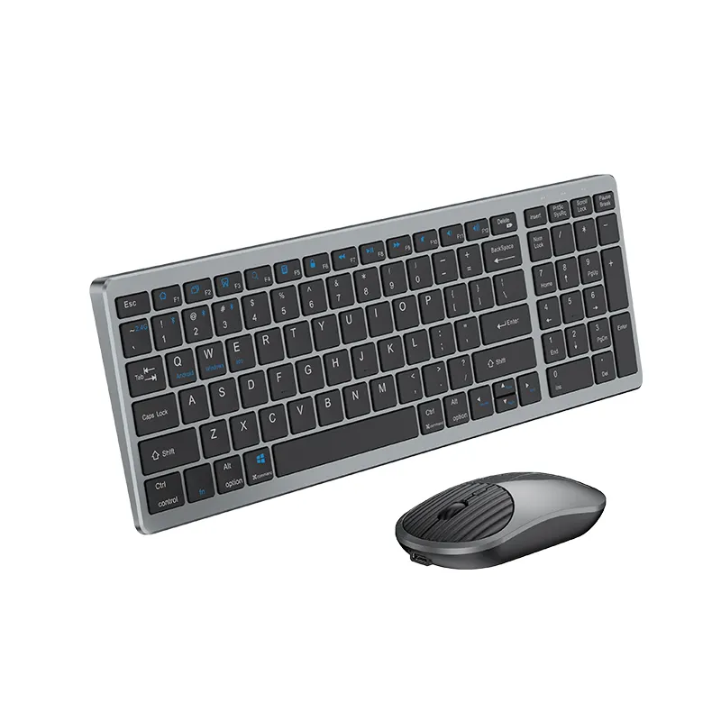 Hot Sale Potable Keyboard Mouse Combo Suit Type-C Rechargeable Wireless Keyboard And Mouse Set