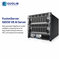 Serveur d'apprentissage profond et d'IA FusionServer G8550 V8 10U 2-sockets AMD EPYC 9005 16 GPU, original, neuf