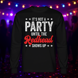 No es una fiesta hasta que el rubio llegue, camiseta de manga larga - Product Image 3