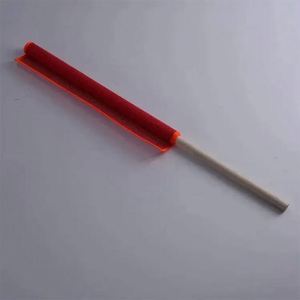 ธงความปลอดภัยสีส้มคุณภาพสูงสำหรับงานจราจรบนทางหลวง ทำจากผ้าตาข่ายพีวีซีแบบถือด้วยมือ - Product Image 3