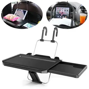 1pc Black Multifunctional Car Steering Wheel Tray Table Steering Wheel  Storage Rack Storage Board Card Table Car Mounted Dining Tray Car Mounted  Desk