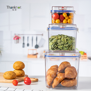 กระป๋องเก็บอาหารสุญญากาศพลาสติกทนทาน Vacare พร้อมตัวติดตามวันที่ ปิดผนึกแน่นสนิท สำหรับเก็บแป้ง อุปกรณ์ทำขนม ธัญพืช - Product Image 5