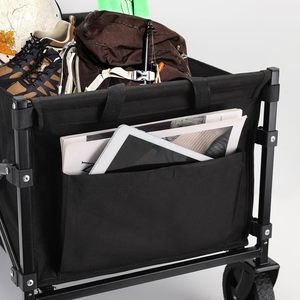 Carro de jardín plegable de servicio pesado portátil para deportes, compras, camping y deportes al aire libre - Product Image 5