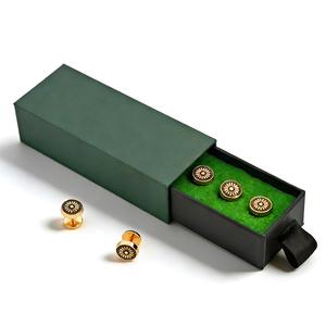 Botones de Lujo para Baju Melayu de KUNSHUO, Botones Metálicos Personalizados con Logotipo de Marca para Camisas Malayas y Ropa - Product Image 3