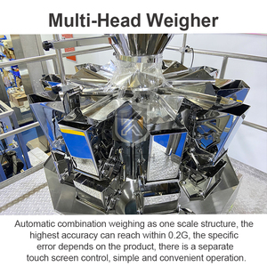 China <strong>Suppliers</strong> Full Automatic Weighing Chicken Nuggets Packaging <strong>Machine</strong> - Product Image 3