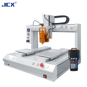 Machine de distribution automatique de colle thermofusible à double tête de 30 ml avec 2 pistolets pour l'emballage et la ligne d'assemblage - Product Image 4