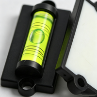 Support TV REALMAX avec niveau laser horizontal et niveau à bulle, avec trou de fixation pour meubles de camping-car, caravane, motorhome