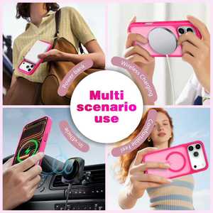 เคสโทรศัพท์มือถือลายสัตว์สุดฮิต ดีไซน์ใหม่ 2.0 มม. แบบด้าน ป้องกันแรงกระแทก ผลิตจาก TPU+PC สำหรับรุ่น 17 <span class=keywords><strong>Pro</strong></span> Max 16 11-15 - Product Image 4