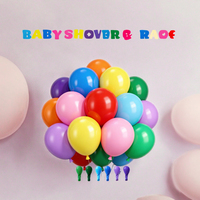 Ballons arc-en-ciel Wayfun, lot de 52, 12 pouces, en latex épais, multicolores, décorations de fête à l'hélium pour anniversaire, baby shower, mariage