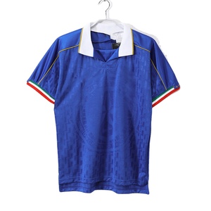 เสื้อใส่อยู่บ้าน <span class=keywords><strong>Del</strong></span> <span class=keywords><strong>Piero</strong></span> 95เสื้อเจอร์ซีย์ย้อนยุคสีฟ้าคลาสสิกผ้า100% โพลีเอสเตอร์ยืดป้องกันแบคทีเรียแห้งเร็วออกแบบพิมพ์ชื่อได้ขนาดเล็ก - Product Image 1