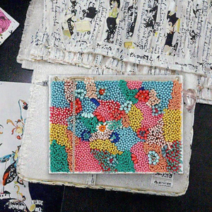 Cartera de Tyvek al por Mayor, Hecha a Mano, con Patrón Geométrico, Duradera, Grande, Abierta, Portátil, Ligera, Unisex, para Tarjetas y Monedas - Product Image 3