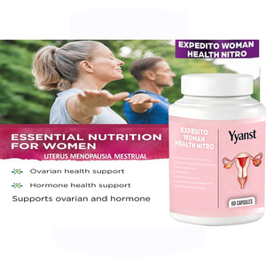 Complément Herbal pour Adultes Marque Blanche – Favorise la Santé Ovarienne et l'Équilibre Hormonal – Capsules pour la Santé Féminine – Naturel et Sans Gluten - Product Image 5