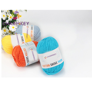 Groothandel Zachte Gehaakte Acryl 3-draads Melk Katoenen Garen DIY Babygaren voor Kinderen Handgebreid breigaren - Product Image 4