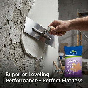 Enduit de ciment imperméable prêt à mélanger, anti-fissures, pour le nivellement des surfaces rugueuses - Product Image 2
