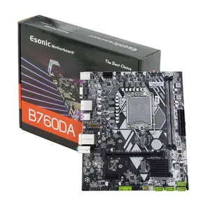 DDR5 B760 LGA1700 Gaming-Motherboard für 2.5G LAN M.2 WIFI Desktop-Mainboard der 12. 13. Generation Typ C, USB 3.2 Gen 2, DP-Anschluss