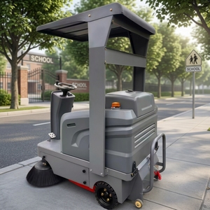 <span class=keywords><strong>Machine</strong></span> de nettoyage de voirie à batterie 48V, très demandée, pour l'entretien des terrains de jeux scolaires et des sentiers de parcs - Product Image 1