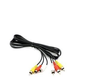 3 RCA Câble Audio Vidéo Composite Mâle à Mâle Câble <span class=keywords><strong>DVD</strong></span> (6 Pieds) pour <span class=keywords><strong>Télévision</strong></span> - Product Image 1