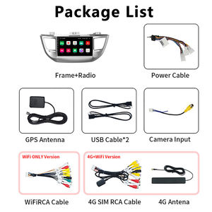 DSP WIFI de 9 Pulgadas para Hyundai <span class=keywords><strong>Tucson</strong></span> IX35 2015 2016 <span class=keywords><strong>2017</strong></span> 2018, Reproductor de Video con Navegación GPS para Automóvil, Pantalla Táctil Multimedia <span class=keywords><strong>Android</strong></span> - Product Image 2