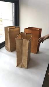 Waxed Canvas Meal Cool Bag Thermal Food Delivery Bag Custom Logo Picnic Cooler Lunch Beach Cooler Bag - Product Image 4