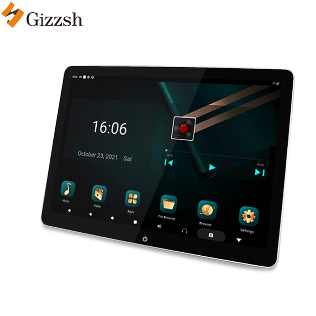 WIFI 14inch Android 11.0 Tablet Function Car Headrest Monitor