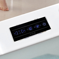 Haut-parleur Bluetooth, lumière sous-marine P-06 CE, contrôleur de baignoire de massage japonais, panneau de commande de baignoire à remous à écran tactile