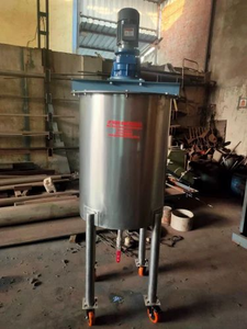 Công nghiệp mỹ phẩm trộn Tank GMP lớp thép không gỉ tàu cho vẻ đẹp sản phẩm xây dựng - Product Image 3