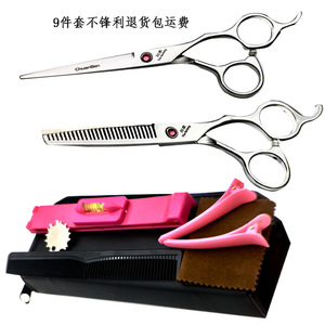 ChuanBen Hairdressing Scissors <b>Set</b> 65mm Blade Length Durable For Haircut Practice - Product Image 1