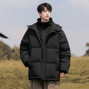 Diseño Único para Chaquetas de Plumón para Hombre, <span class=keywords><strong>Abrigos</strong></span> de Invierno de Alta Calidad para Exteriores, Tejidos, Transpirables, Resistentes al Viento y Gruesos - Product Image 4