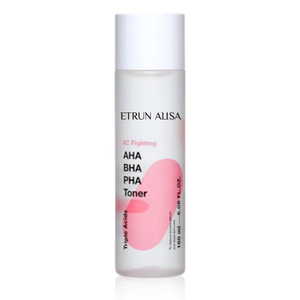 ETRUN ALISA Aha Bha Peeling Etkili Yağ Kontrolü Tonik Cildi Yatıştırır, Gözenekleri Nazikçe Temizler, Nemlendirir ve Günlük Bakımı Sıkılaştırır - Product Image 2