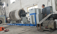 Meilleur prix Machine d'équilibrage dynamique de haute qualité pour grandes souffleuses à rotor Roues centrifuges Poids maximum 10 tonnes 220V 1 an