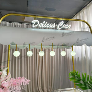 Carrito Personalizado Desmontable de Metal para Dulces, Carrito de Comida Móvil para Embutidos con Logotipo LED - Product Image 3