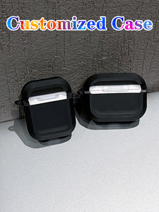 Funda Personalizada para <span class=keywords><strong>AirPods</strong></span> con Foto, Cubierta a Prueba <span class=keywords><strong>de</strong></span> Golpes con Impresión <span class=keywords><strong>de</strong></span> Imagen Personalizada para <span class=keywords><strong>AirPods</strong></span> 1/3/Pro 2, Texto y Diseño Personalizables, MOQ 1 - Product Image 2