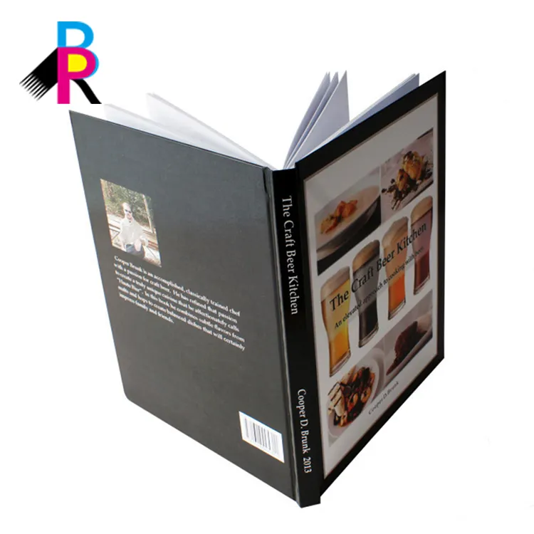Professional Customized Luxury Restaurant Cuisine Menu Book For Product Description