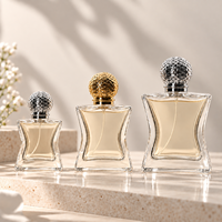 Flacon de parfum vide en gros 30ml 50ml 100ml, flacon de parfum de luxe en verre avec boîte, logo personnalisé, faible MOQ