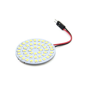 Ampoule Festoon T10 Ba9s 2835 48 SMD 12V 24V C5W Ronde 43mm Blanc Ambre pour Clignotant et Plafonnier de Voiture – Vente en Gros - Product Image 4