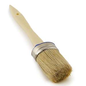 Cepillo de madera ovalado industrial S170 con cerdas de 4mm Mango de plástico para pulir y pintura de pared DIY Personalizable Compatible con OEM - Product Image 1