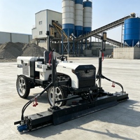 Machine de nivellement laser entièrement automatique de haute précision industrielle pour la construction de chaussées en béton