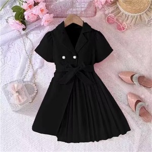Nouvelle robe tendance transfrontalière d'<span class=keywords><strong>Europe</strong></span> et d'Amérique, avec ceinture à la taille et manches bouffantes - Product Image 4