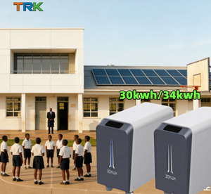 Sistema <span class=keywords><strong>di</strong></span> Accumulo Energetico Solare Off-Grid 48V 51.2V 600Ah 670Ah 30Kwh 34Kwh LifePo4 per <span class=keywords><strong>Scuole</strong></span> Africane - Product Image 1