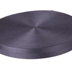 32mm gris oscuro cinta de poliéster, nylon <span class=keywords><strong>Ribon</strong></span> para las correas del bolso - Product Image 2