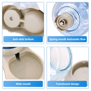 Novo Design Popular de Tigela Automática de Plástico para Beber Água de Animais de Estimação, Alimentador de Ração para Cães e Gatos, Dispensador de Água para Animais de Estimação - Product Image 5