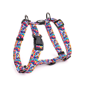 <span class=keywords><strong>2025</strong></span> 고휘도 조정 가능한 미니 개 하네스 H 자형 무료 디자인 새로운 테토론 웨빙 내구성 나일론 애완 동물 제품 공장 - Product Image 1