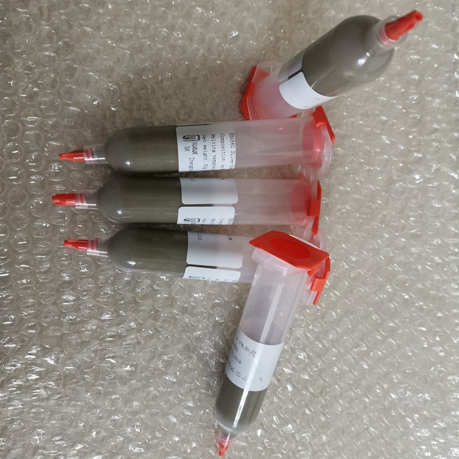 Hot sale in EU silver brazing solder paste with syringe suitable for vacuum brazing furnace machine for diamond tools