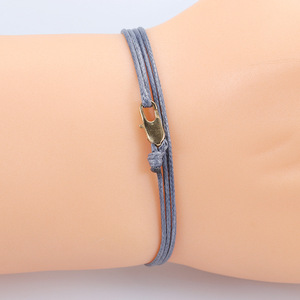 Snap Hook Bọc Unisex Handmade Surfer Bãi Biển Có Thể Điều Chỉnh Không Thấm Nước Chuỗi Rope Vòng Đeo Tay - Product Image 6