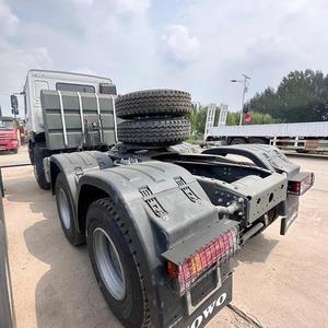 รถบรรทุกหัวลาก SINOTRUK HOWO 6X4 มือสอง 400 แรงม้า เครื่องยนต์ดีเซล Weichai กล้องมองหลัง สำหรับขนส่งโลจิสติกส์ รับน้ำหนัก 21-30 ตัน พวงมาลัยซ้าย เกียร์ธรรมดา - Product Image 5