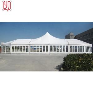 Tente de réception géante pour événements majeurs, chapiteau de mariage décoré avec doublure blanche, capacité 5000 personnes, à vendre - Product Image 6