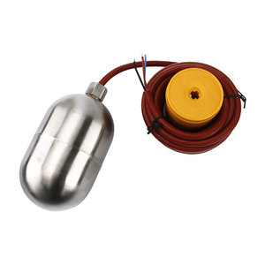 Interrupteur à flotteur en acier inoxydable, type boule, capteur de niveau de liquide pour vanne de contrôle d'eau, résistant aux hautes températures - Product Image 1